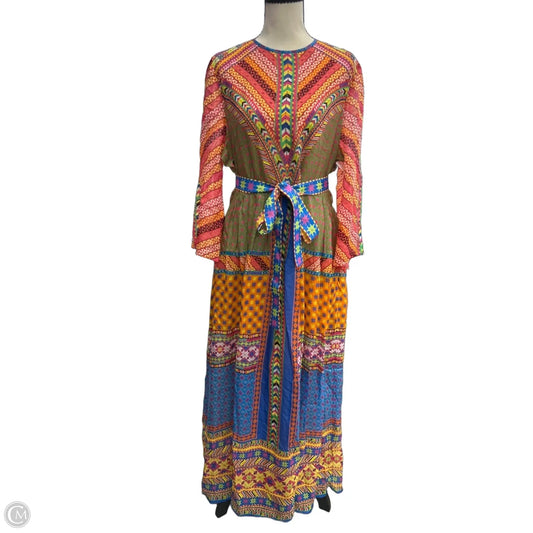 Dress Casual Maxi By Tanvi Kedia In Multi-colored, Size: L