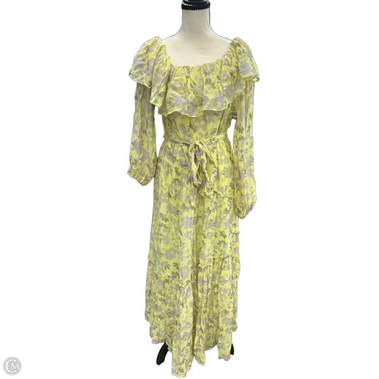 Dress Casual Maxi By Astr In Yellow, Size: L