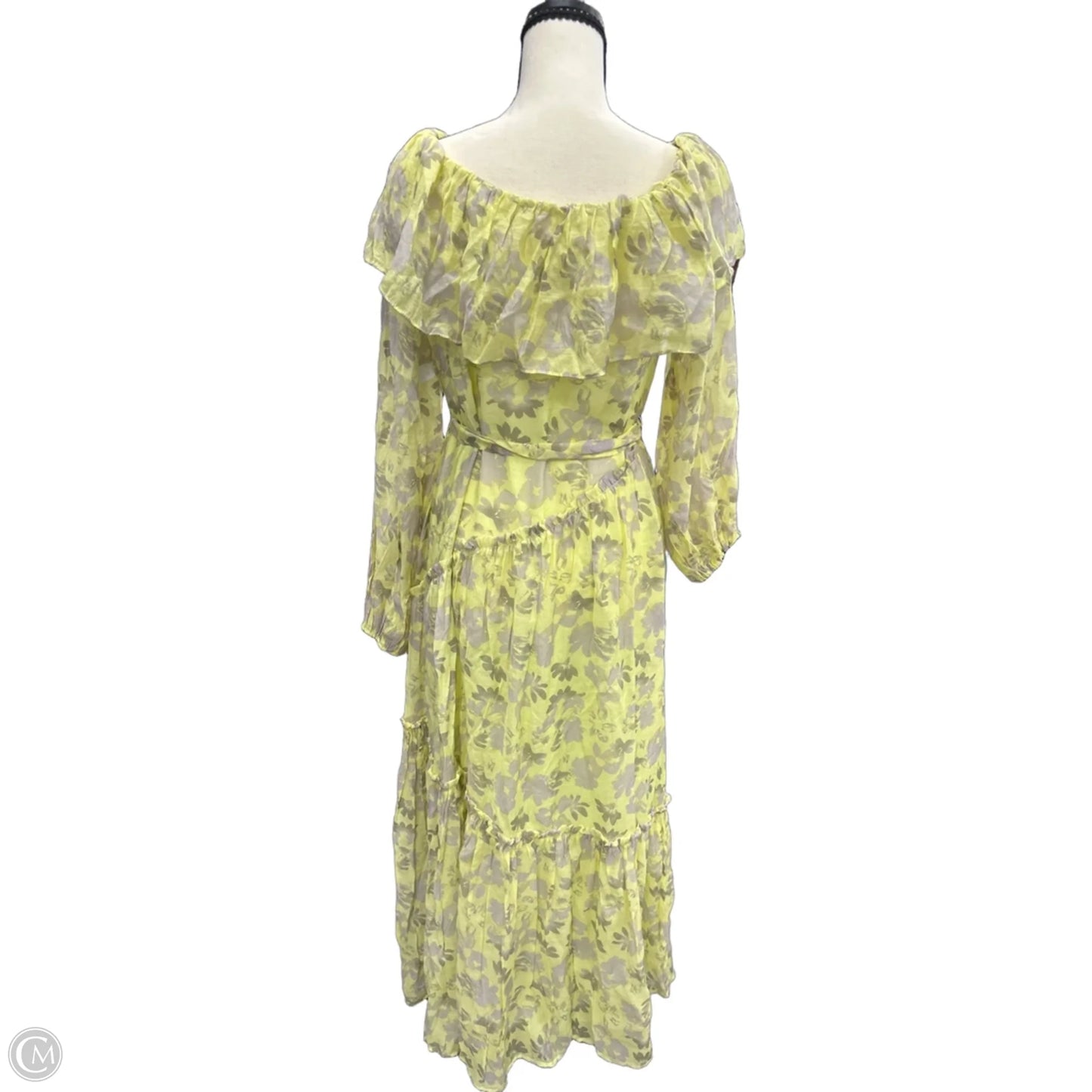 Dress Casual Maxi By Astr In Yellow, Size: L