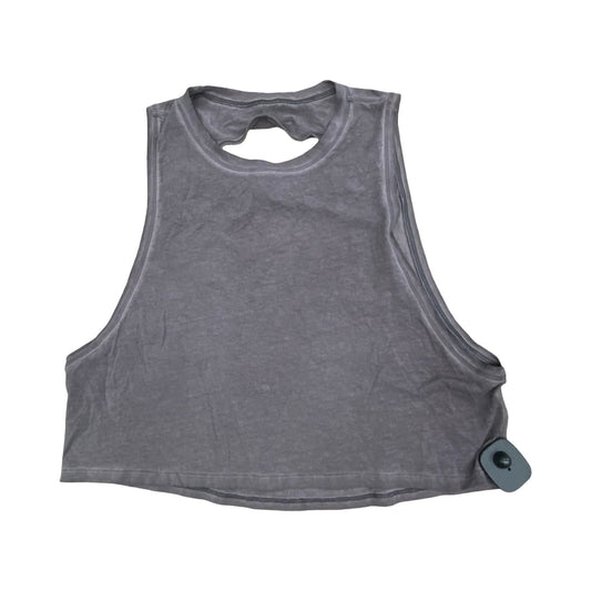 Athletic Tank Top By Lululemon In Taupe, Size:8