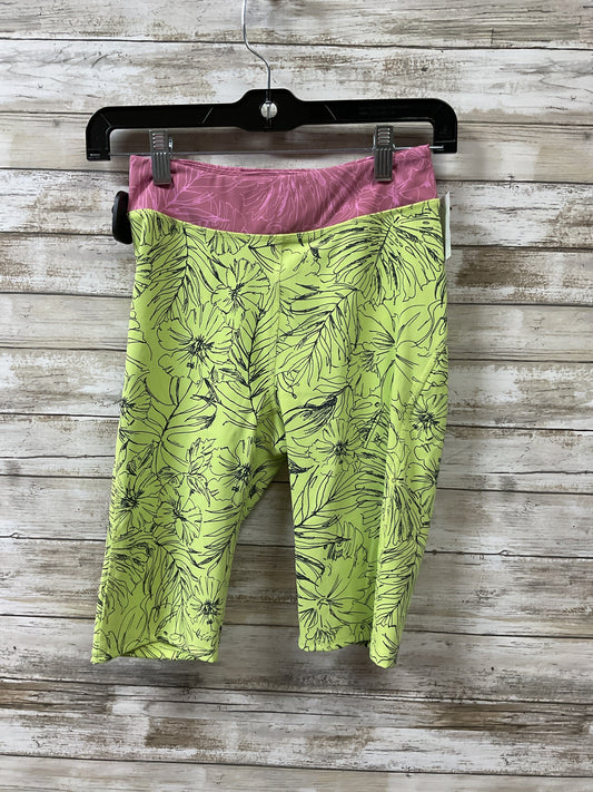 Athletic Shorts By Free People In Green & Pink, Size:Xs