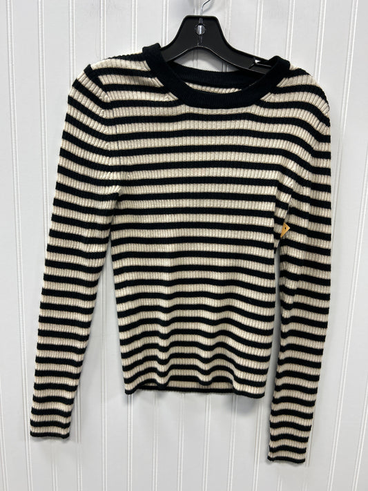 Top Ls By Gap In Black & Cream, Size:M