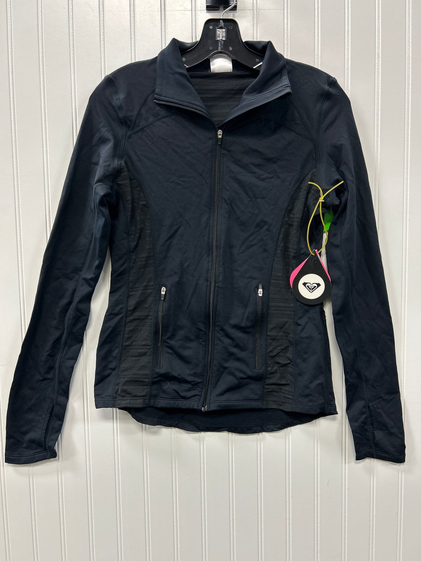 Athletic Jacket By Roxy In Black, Size:M