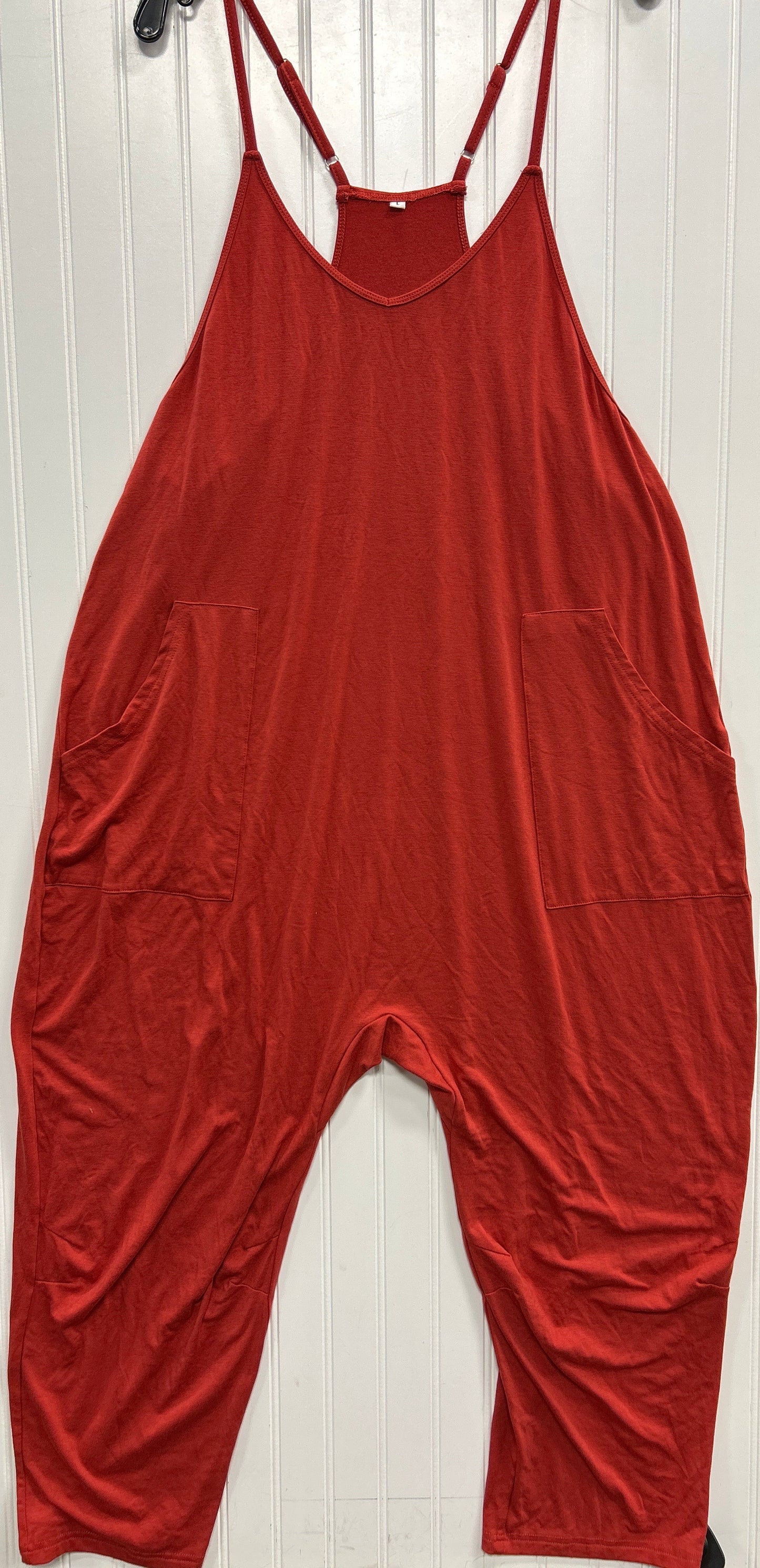 Jumpsuit By Cmf In Orange, Size:L