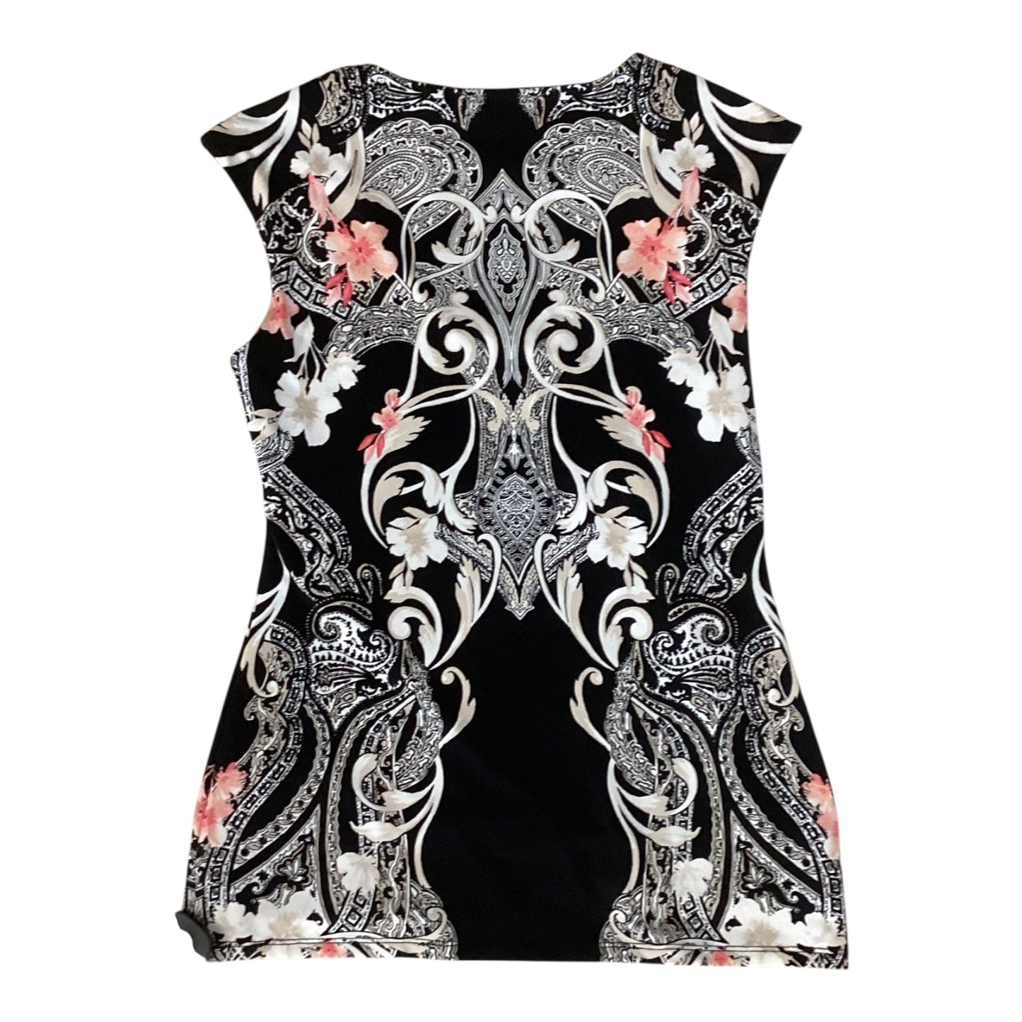 Top Sleeveless By White House Black Market In Black & Pink, Size:Xs