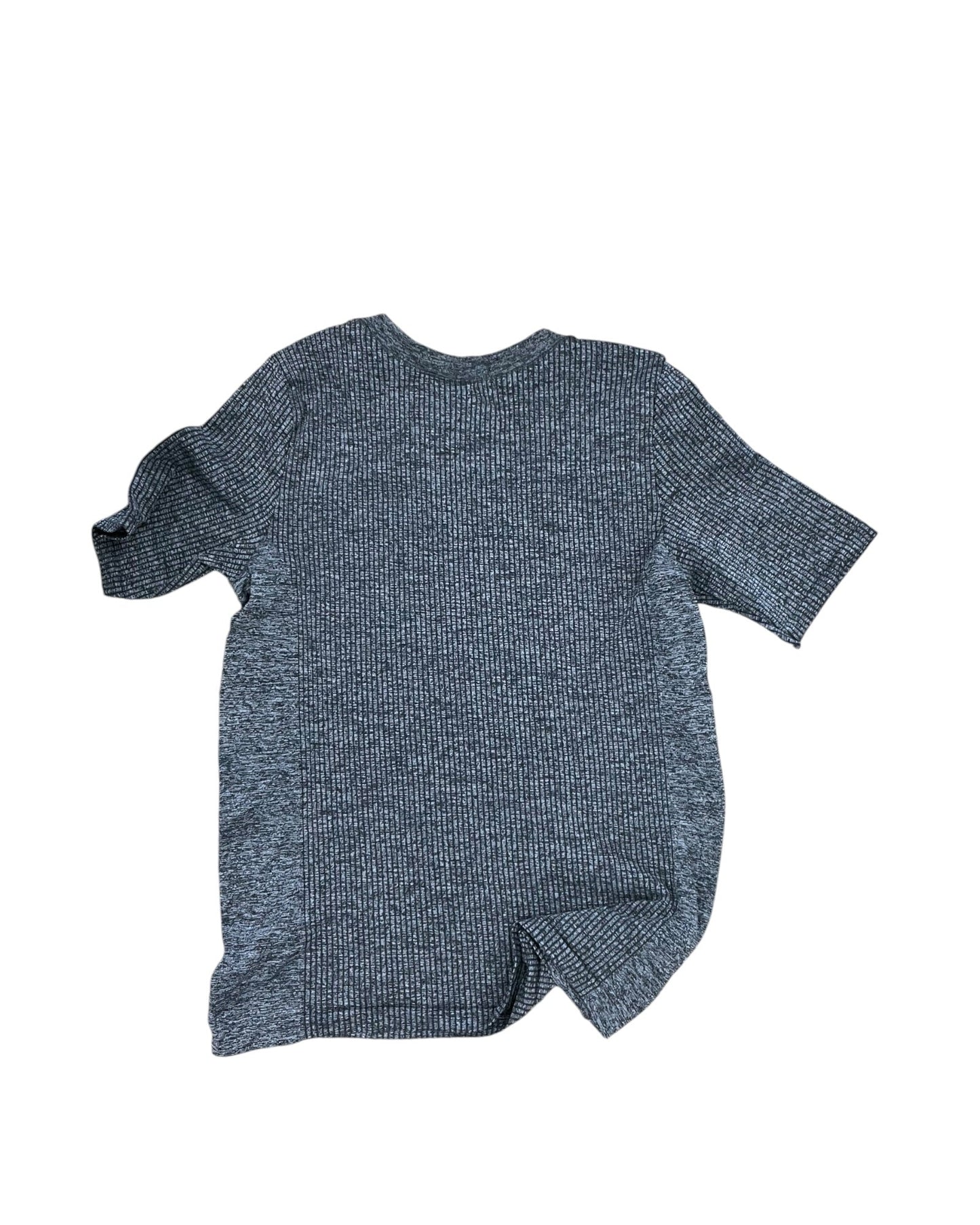 Athletic Top Ss By Athleta In Grey, Size:L