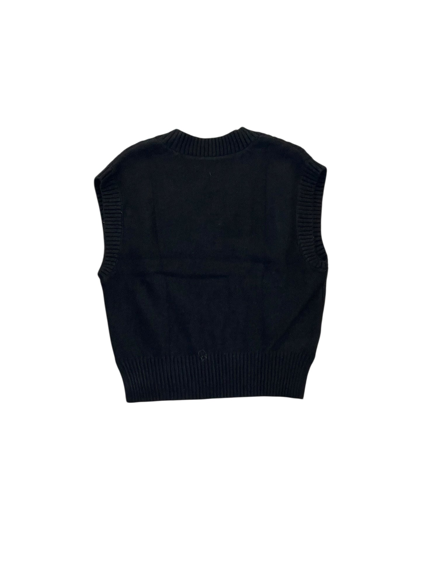 Vest Sweater By Loft In Black, Size:S
