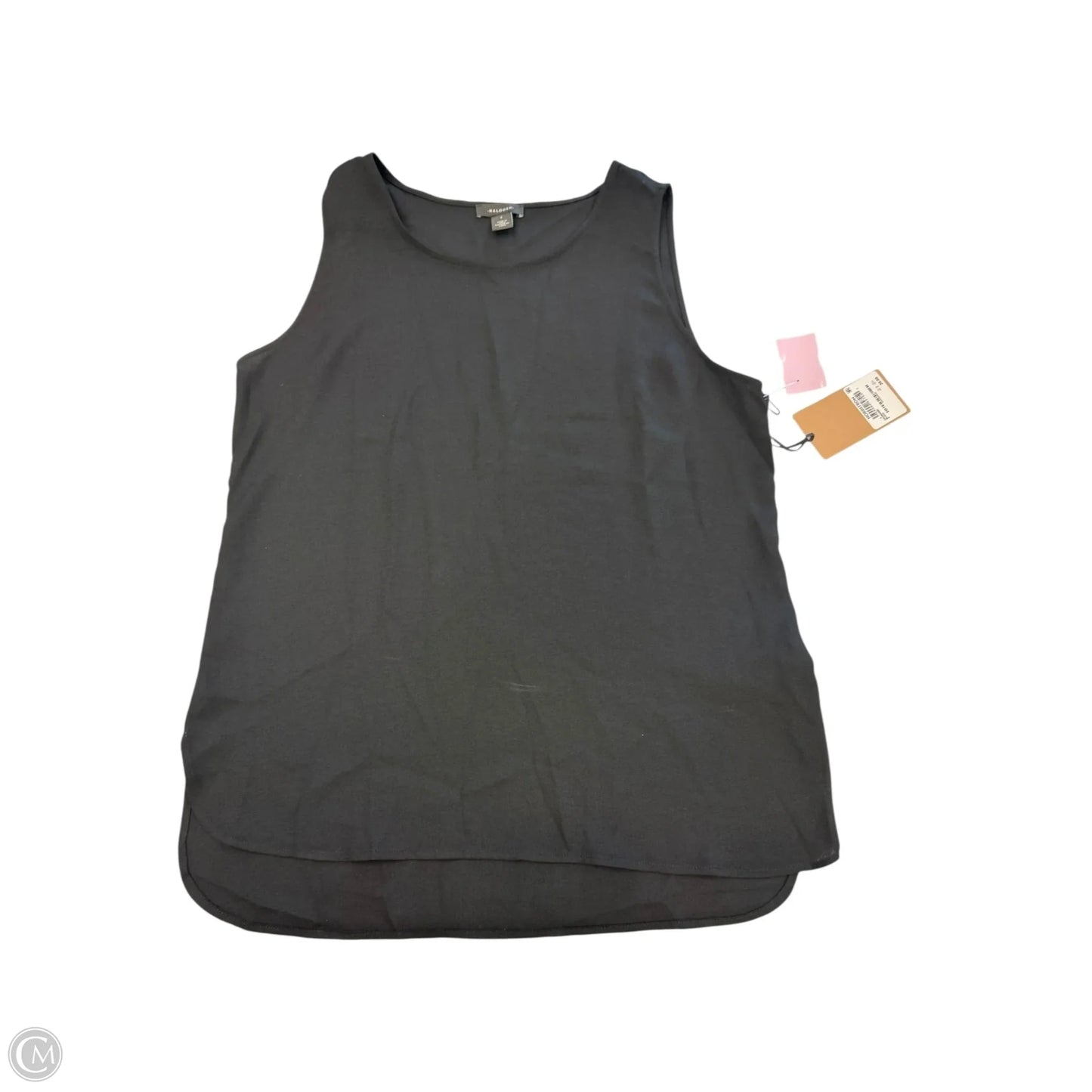 Blouse Sleeveless By Halogen In Black, Size: S