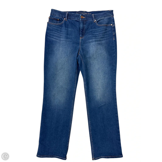 Jeans Boot Cut By Chicos In Blue Denim, Size: 12