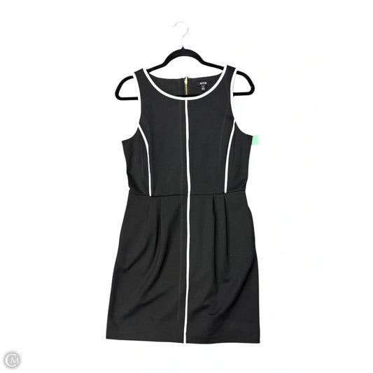 Dress Casual Midi By Apt 9 In Black, Size: 6