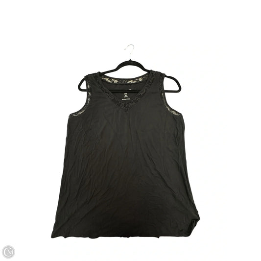 Top Sleeveless By Torrid In Black, Size: M