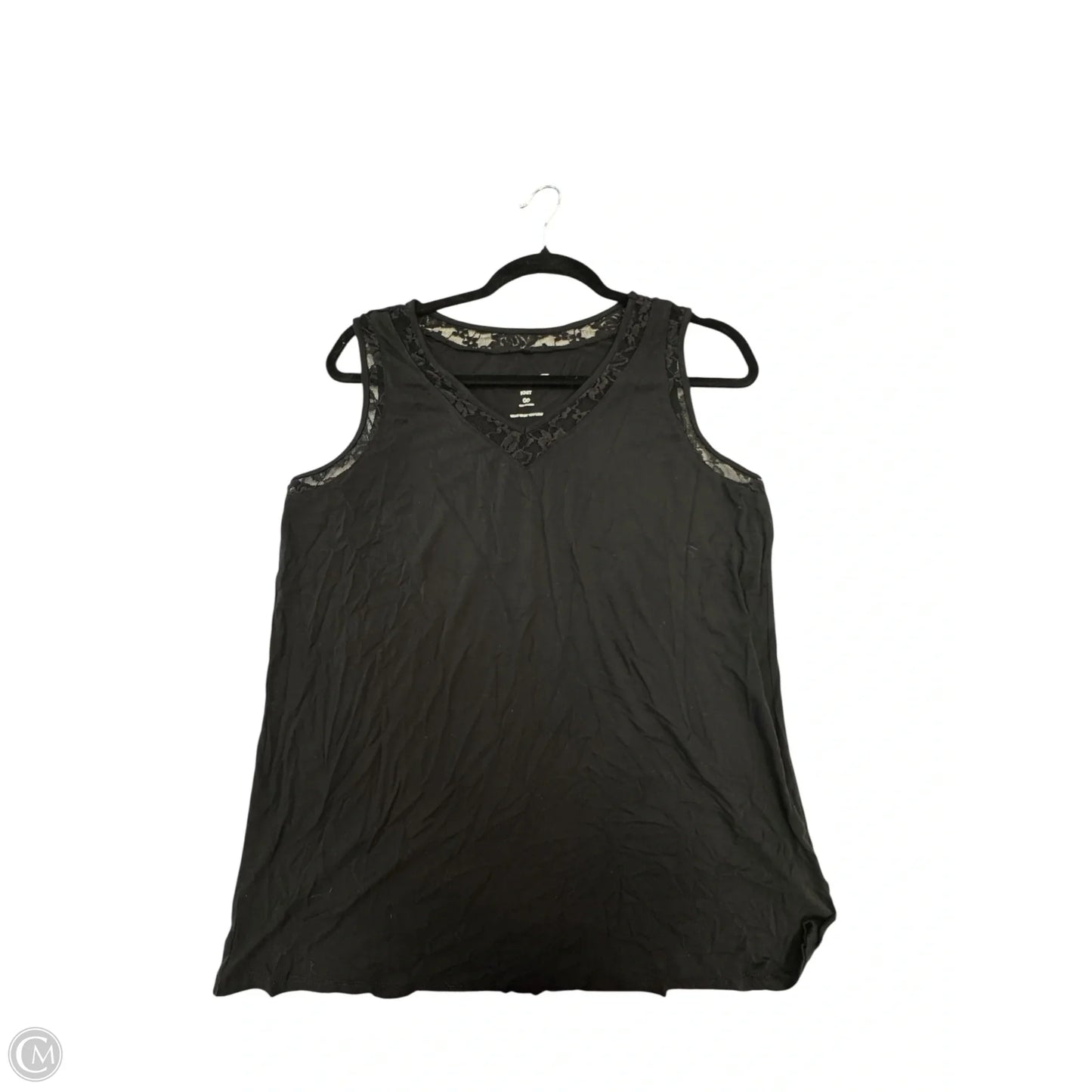 Top Sleeveless By Torrid In Black, Size: M