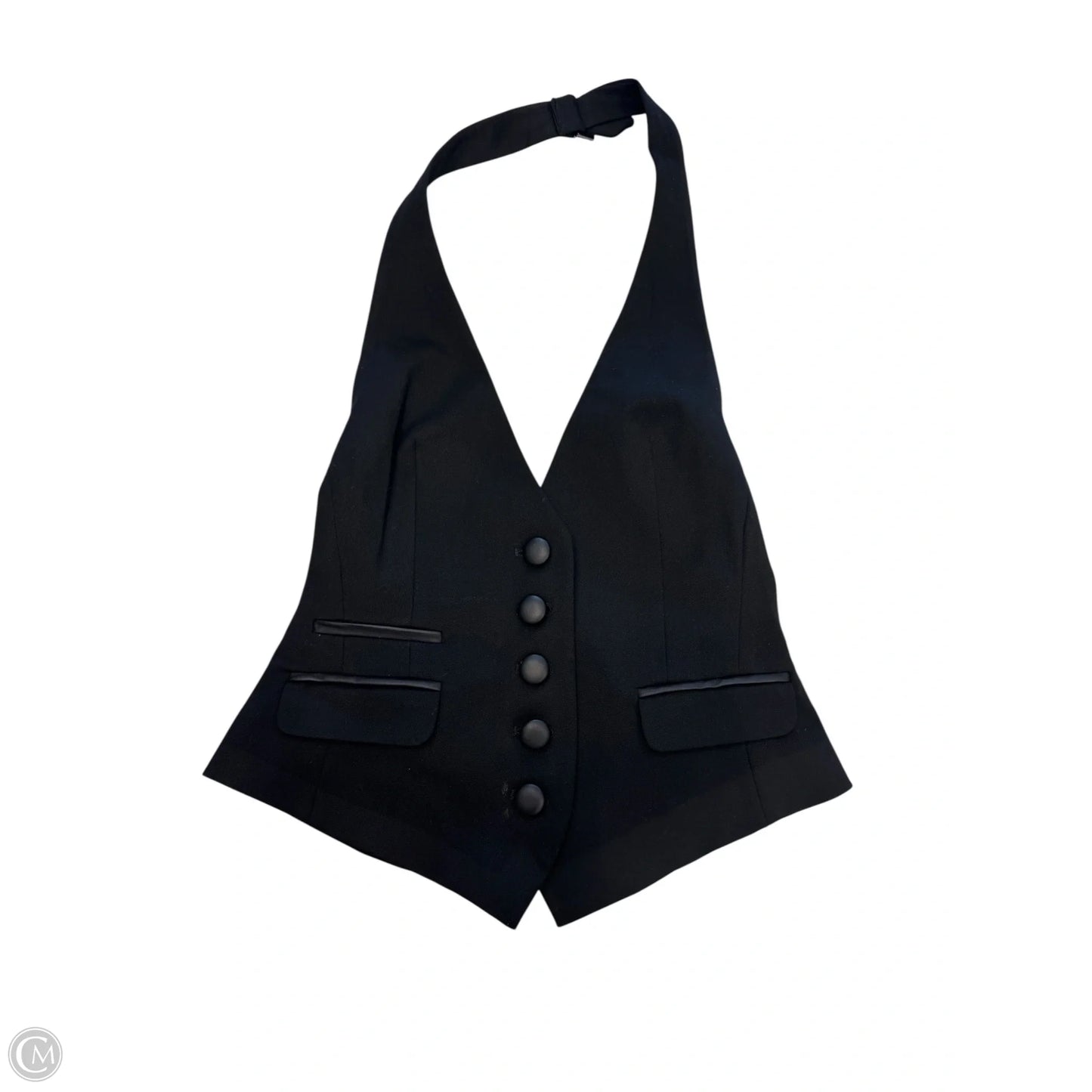 Vest Other By Express In Black, Size: 8
