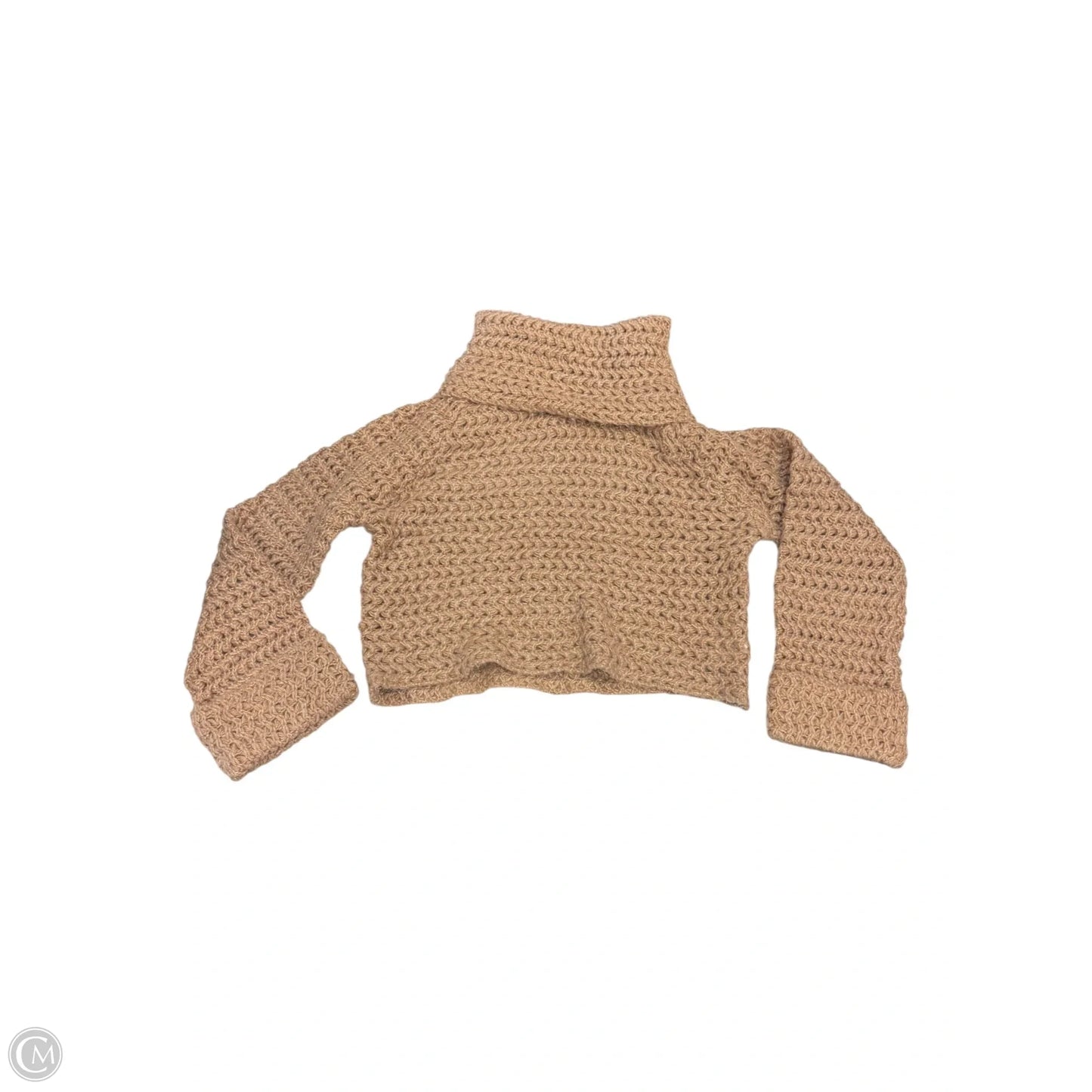 Sweater By Clothes Mentor In Tan, Size: Xl