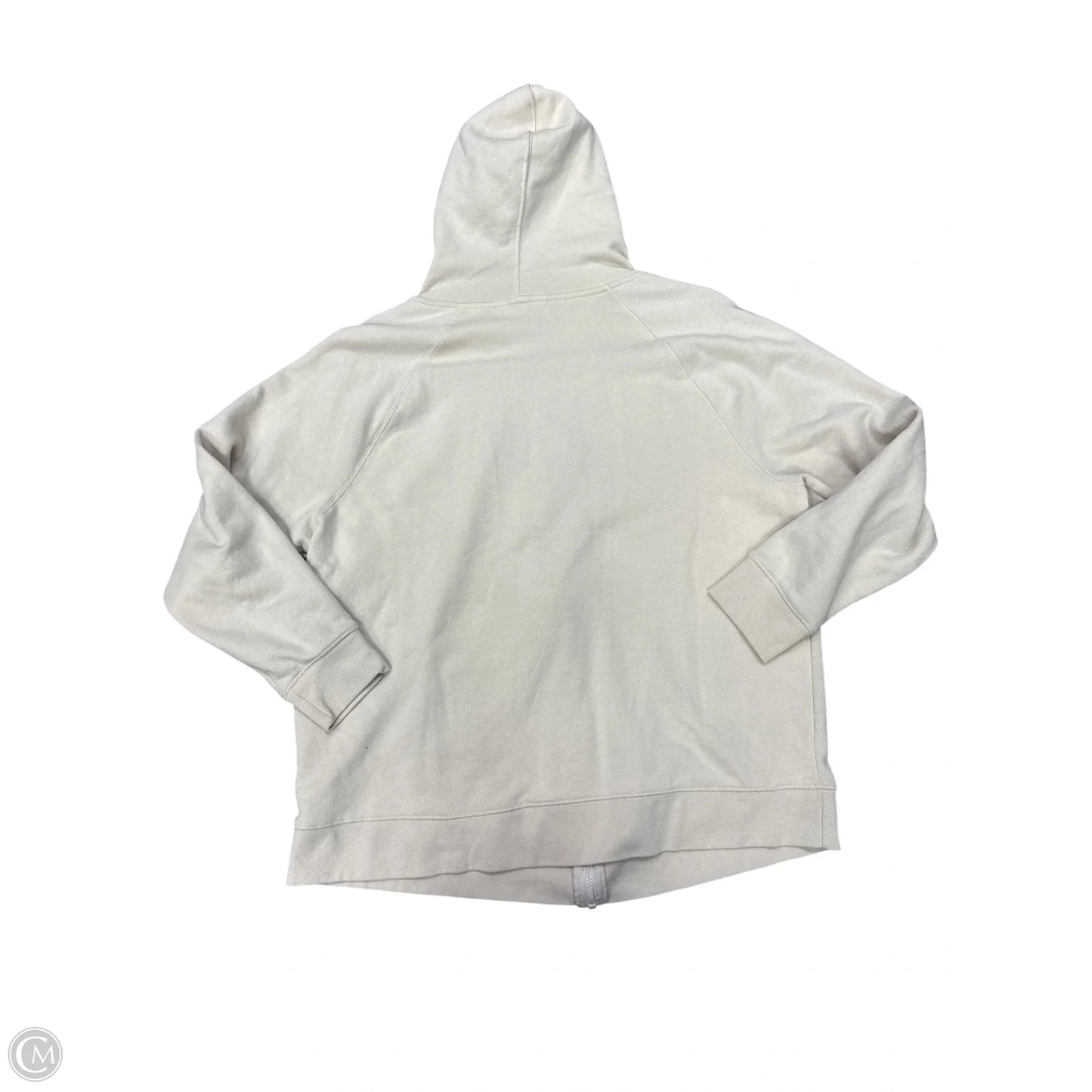 Sweatshirt Hoodie By Terra & Sky In Cream, Size: Xl