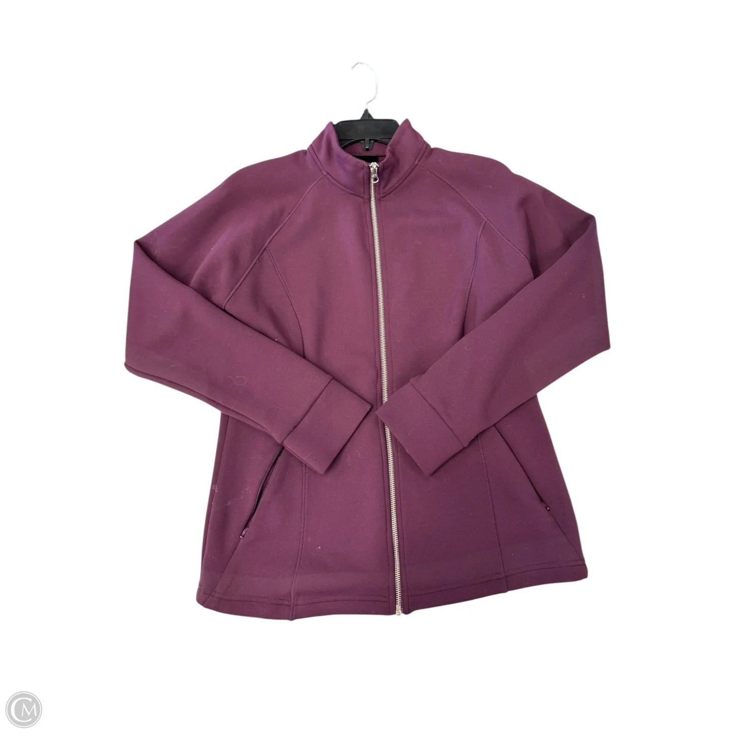 Athletic Jacket By 32 Degrees In Maroon, Size: S