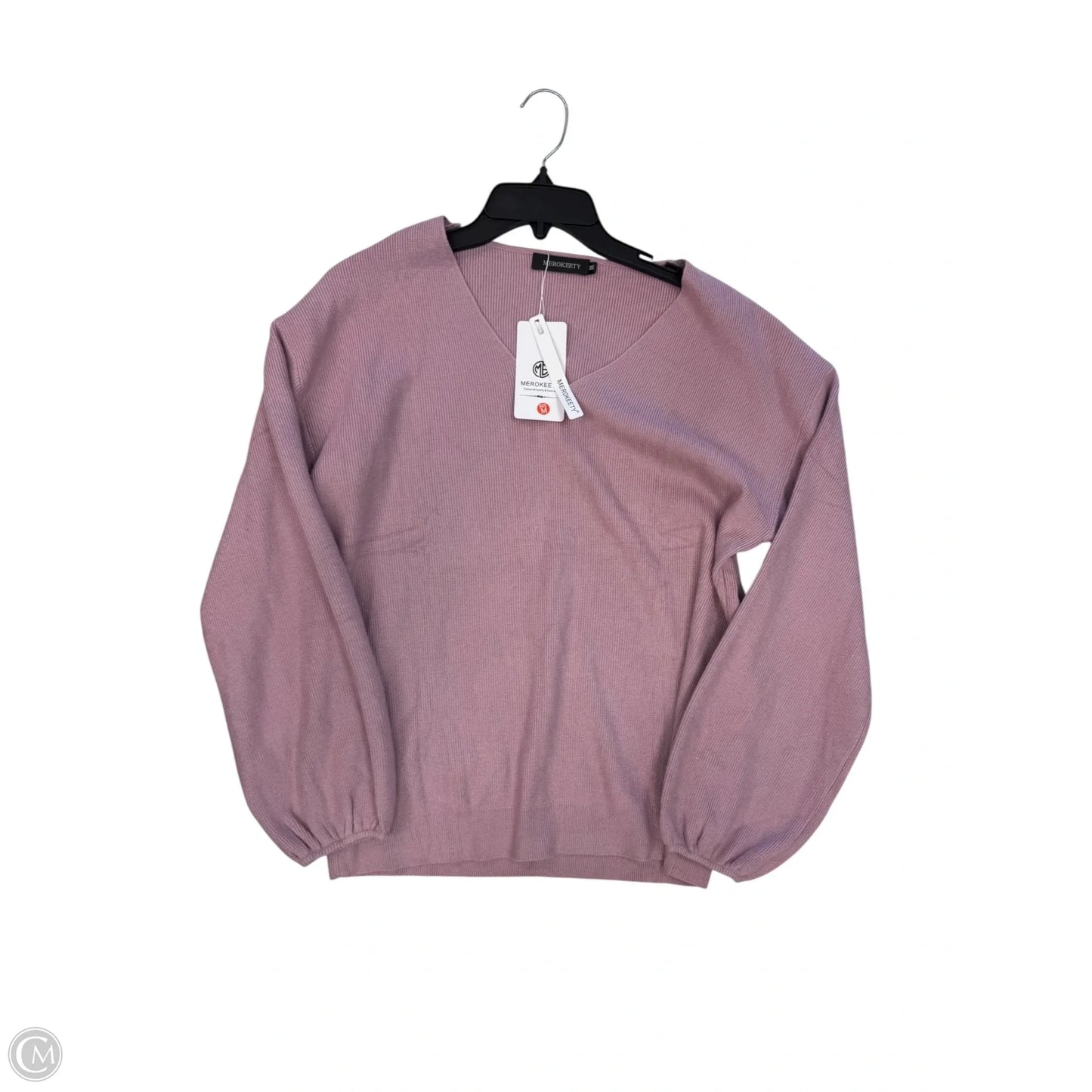 Sweater By Clothes Mentor In Purple, Size: M