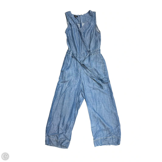 Jumpsuit By Talbots In Blue Denim, Size: 6p