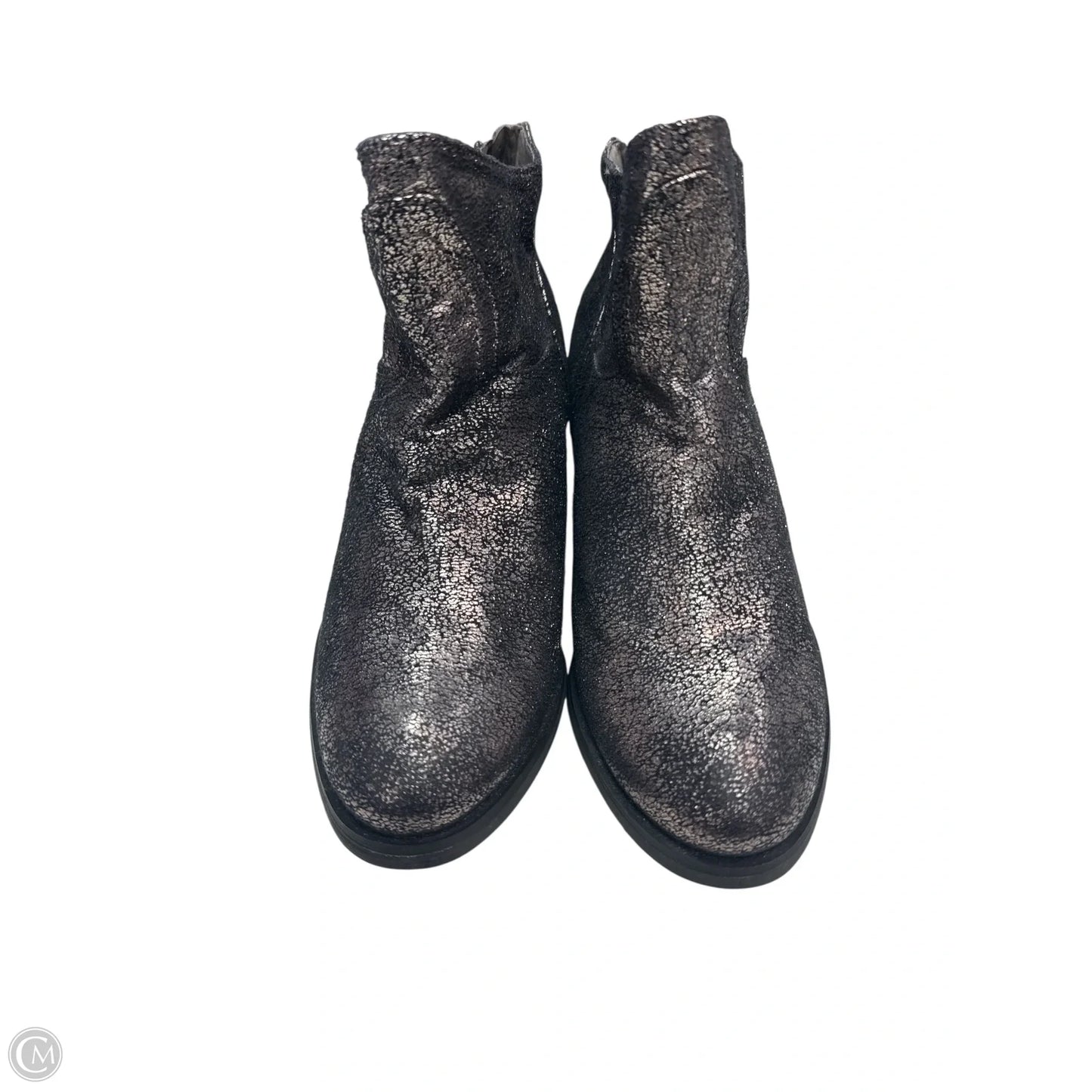 Boots Ankle Flats By Not Rated In Silver, Size: 10