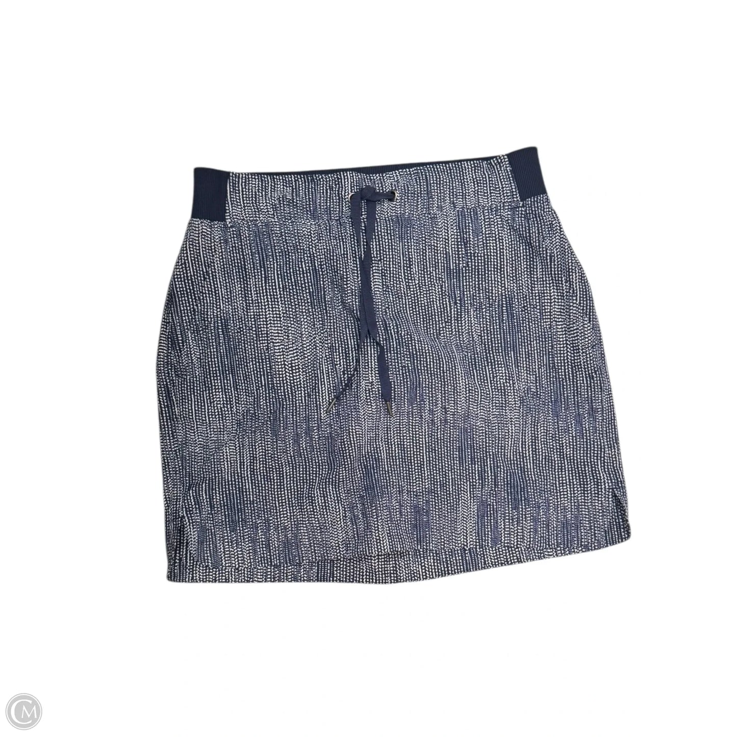 Skort By Athleta In Blue & White, Size: 4