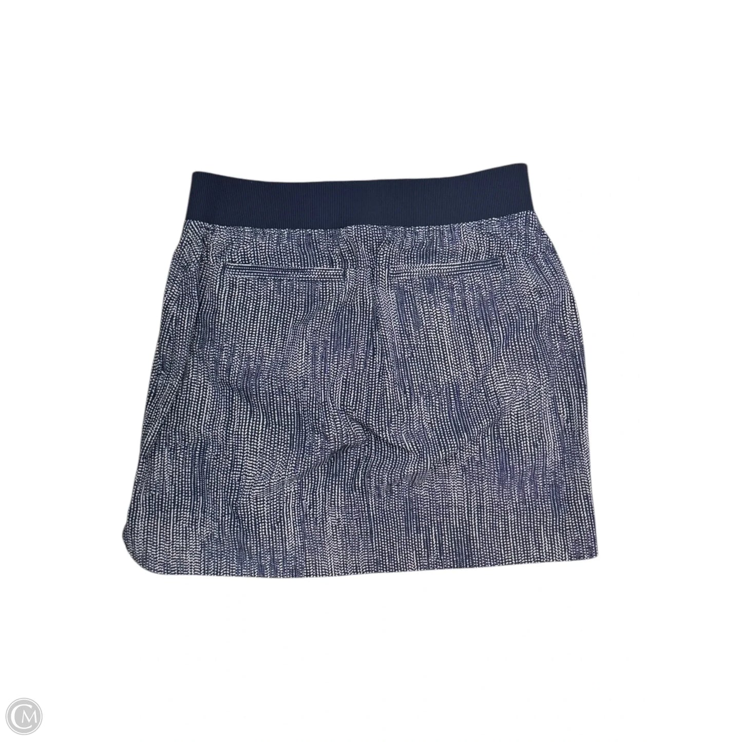 Skort By Athleta In Blue & White, Size: 4