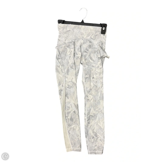 Athletic Leggings By Lululemon In Grey, Size: 4