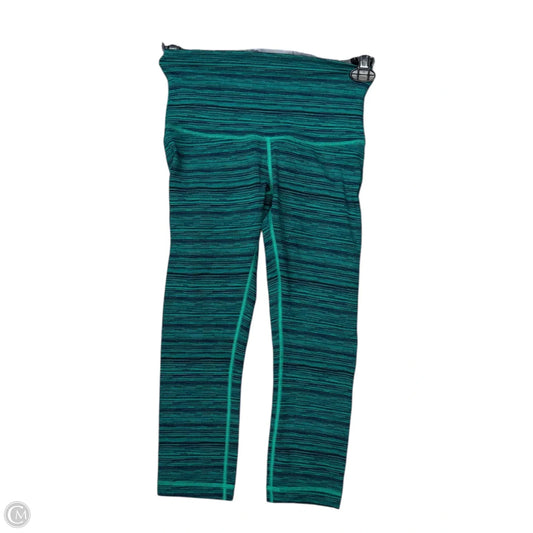 Athletic Leggings By Lululemon In Green, Size: 6