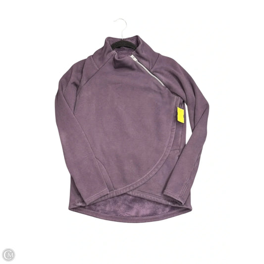 Sweatshirt Collar By Athleta In Purple, Size: Xs