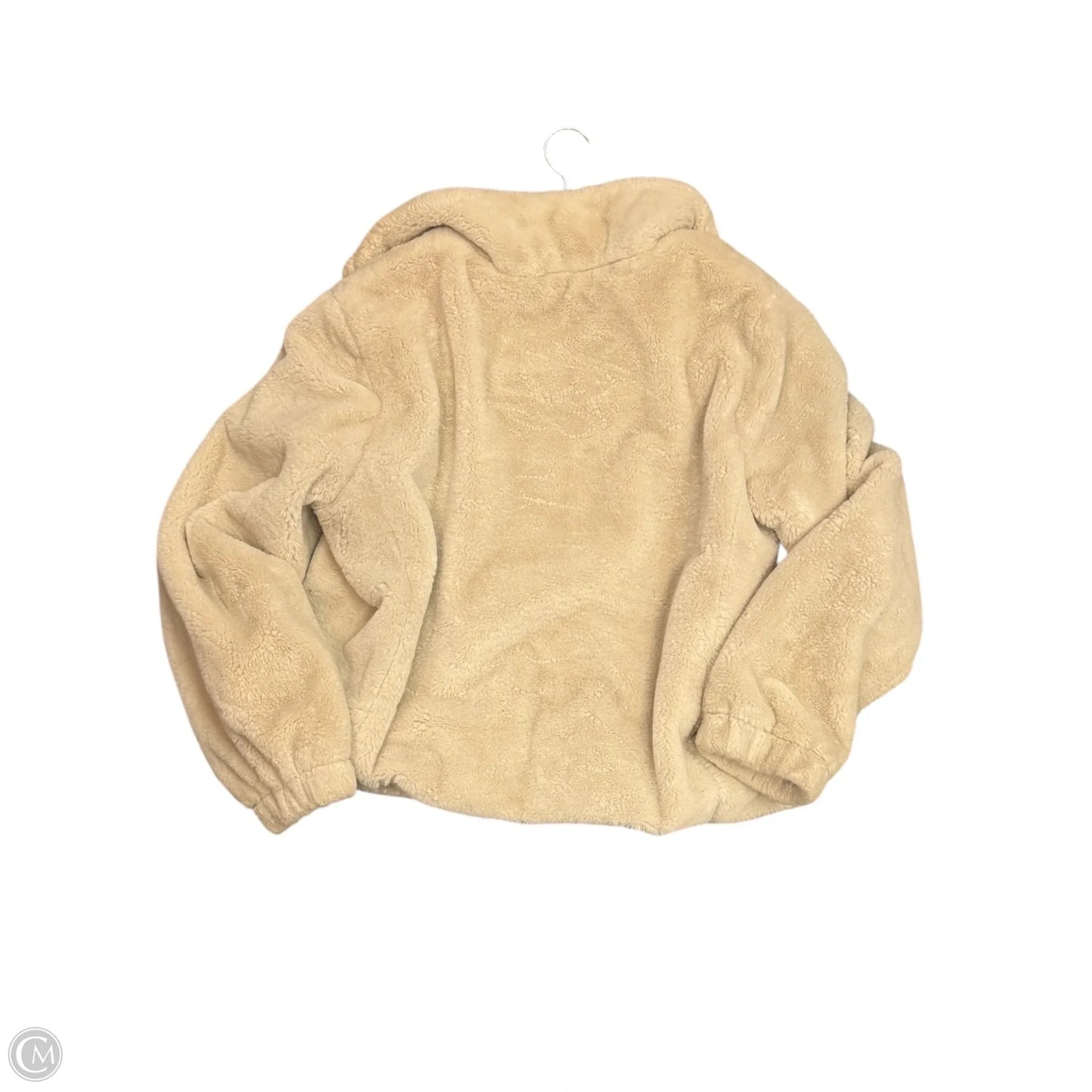 Jacket Puffer & Quilted By Sanctuary In Cream, Size: S