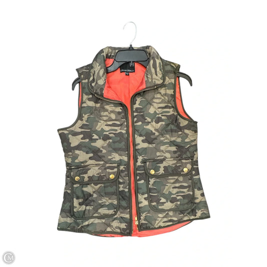 Vest Puffer & Quilted By Cynthia Rowley In Camouflage Print, Size: M