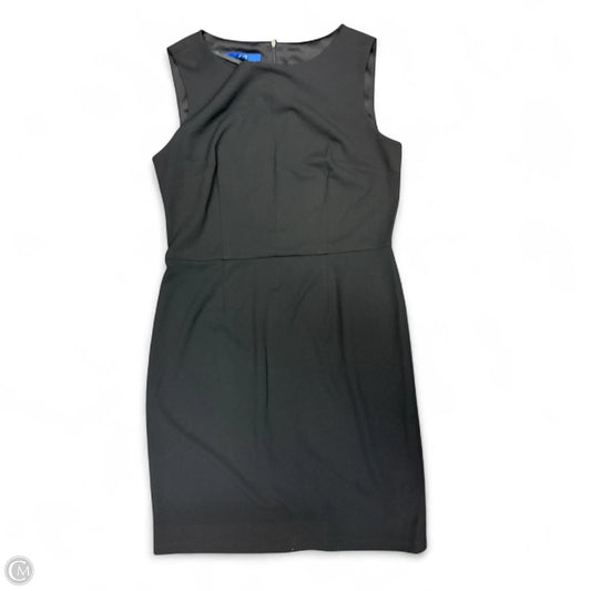 Dress Casual Midi By Apt 9 In Black, Size: 16