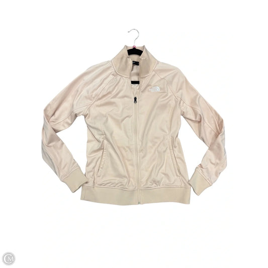 Athletic Jacket By The North Face In Peach, Size: L