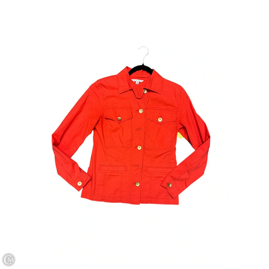Jacket Other By Cabi In Orange, Size: S
