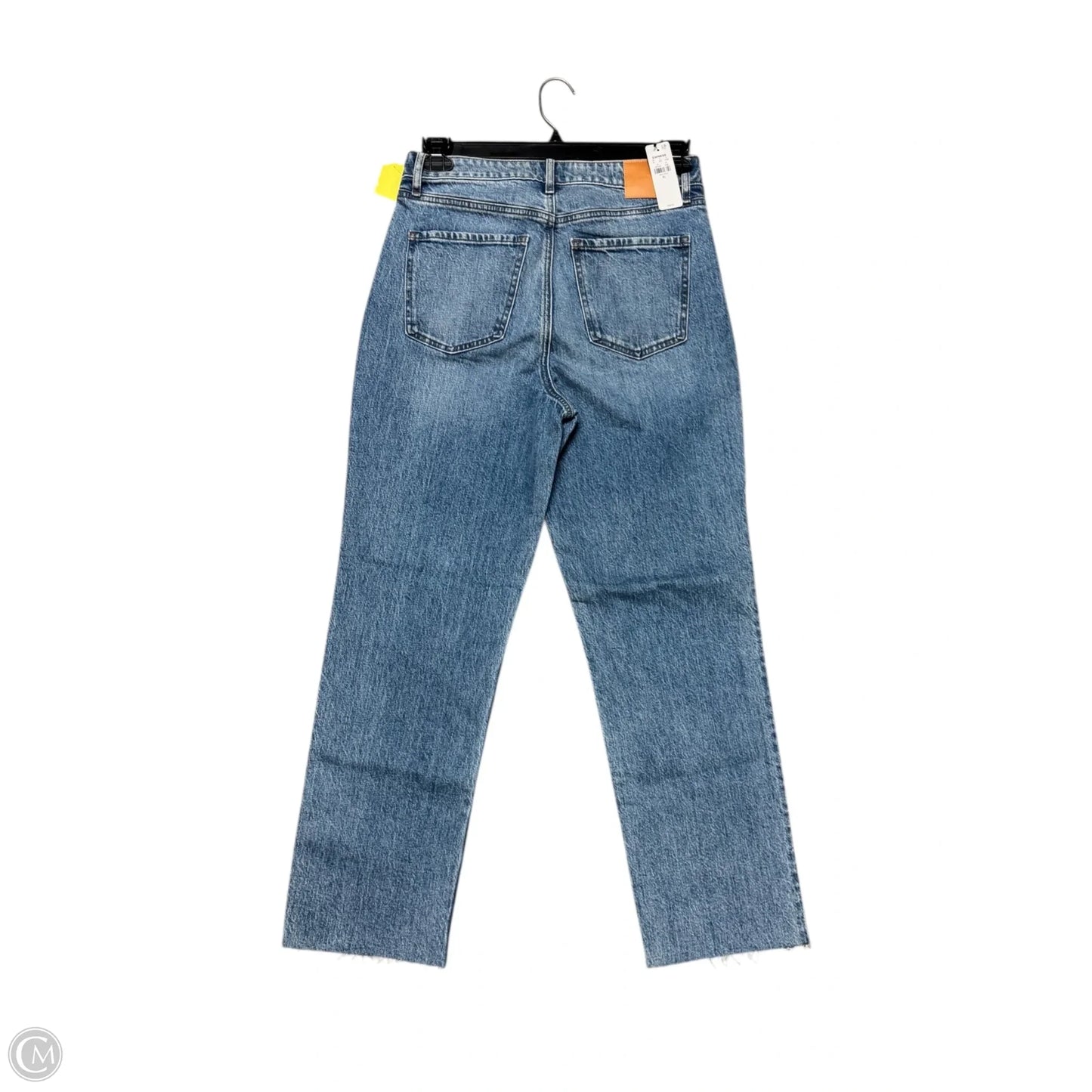 Jeans Wide Leg By Express In Blue Denim, Size: 8