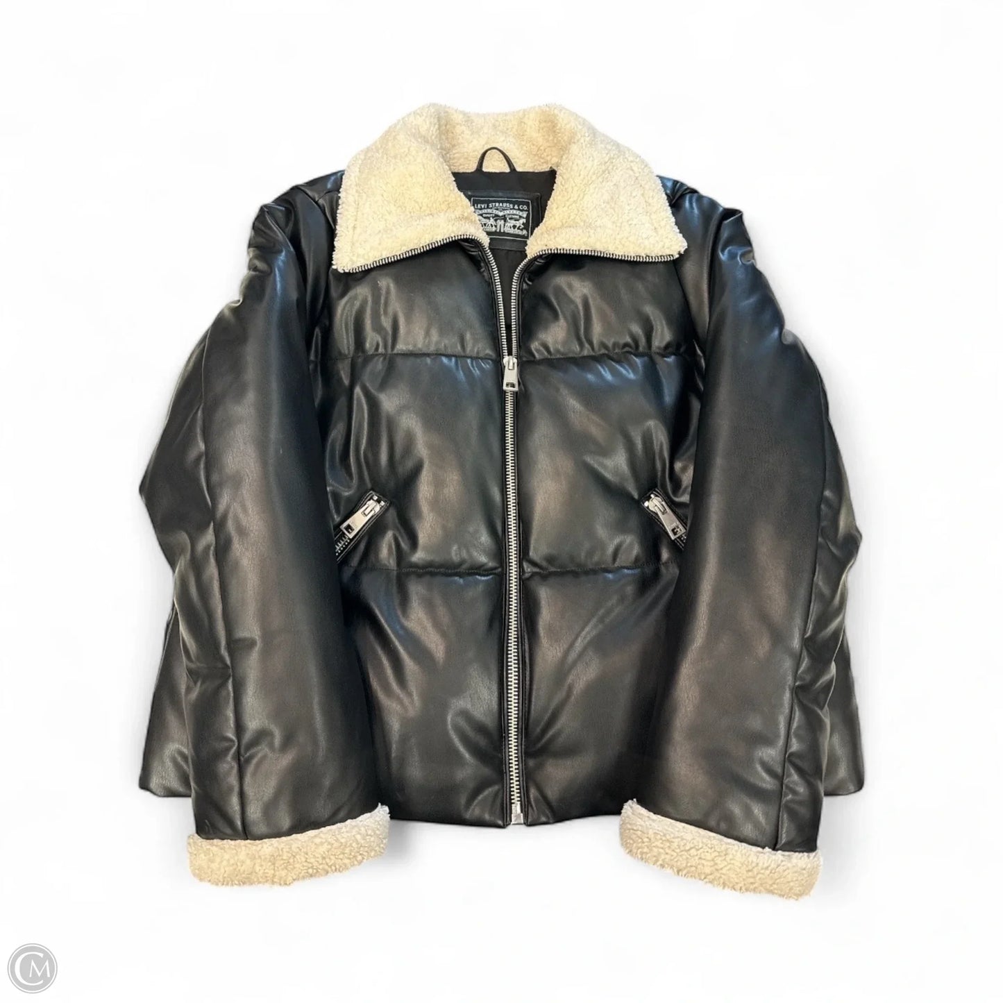 Coat Other By Levis In Black, Size: Xl