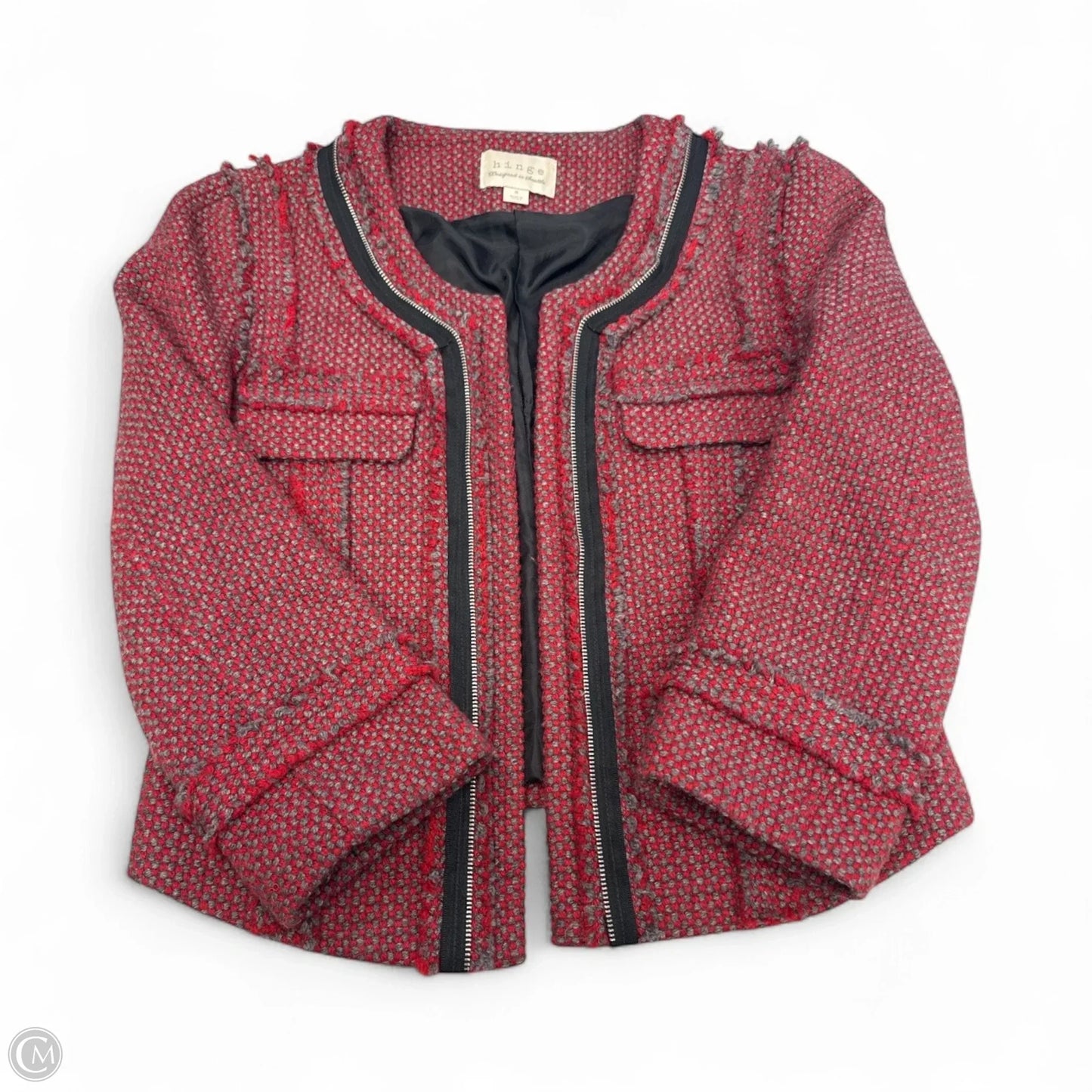 Blazer By Hinge In Red, Size: S