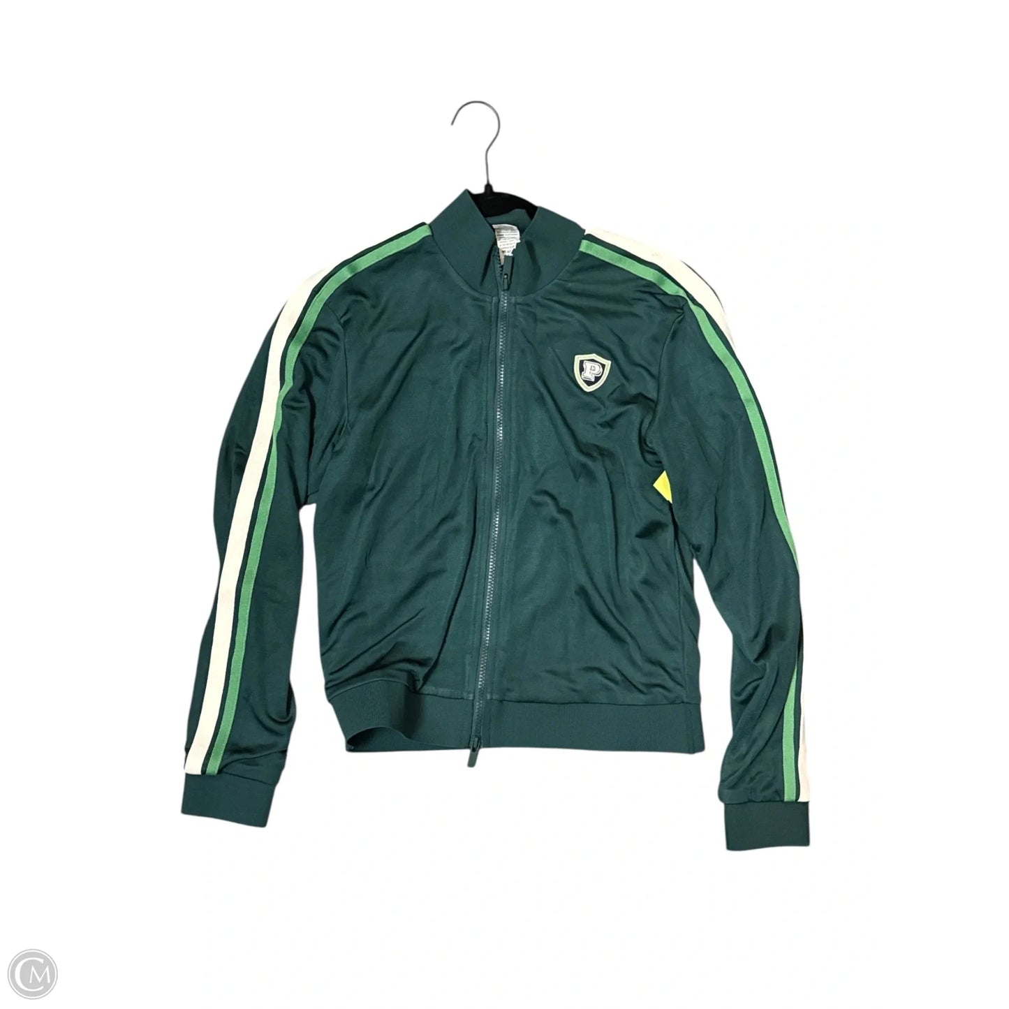 Athletic Jacket By Pink In Green, Size: Xs