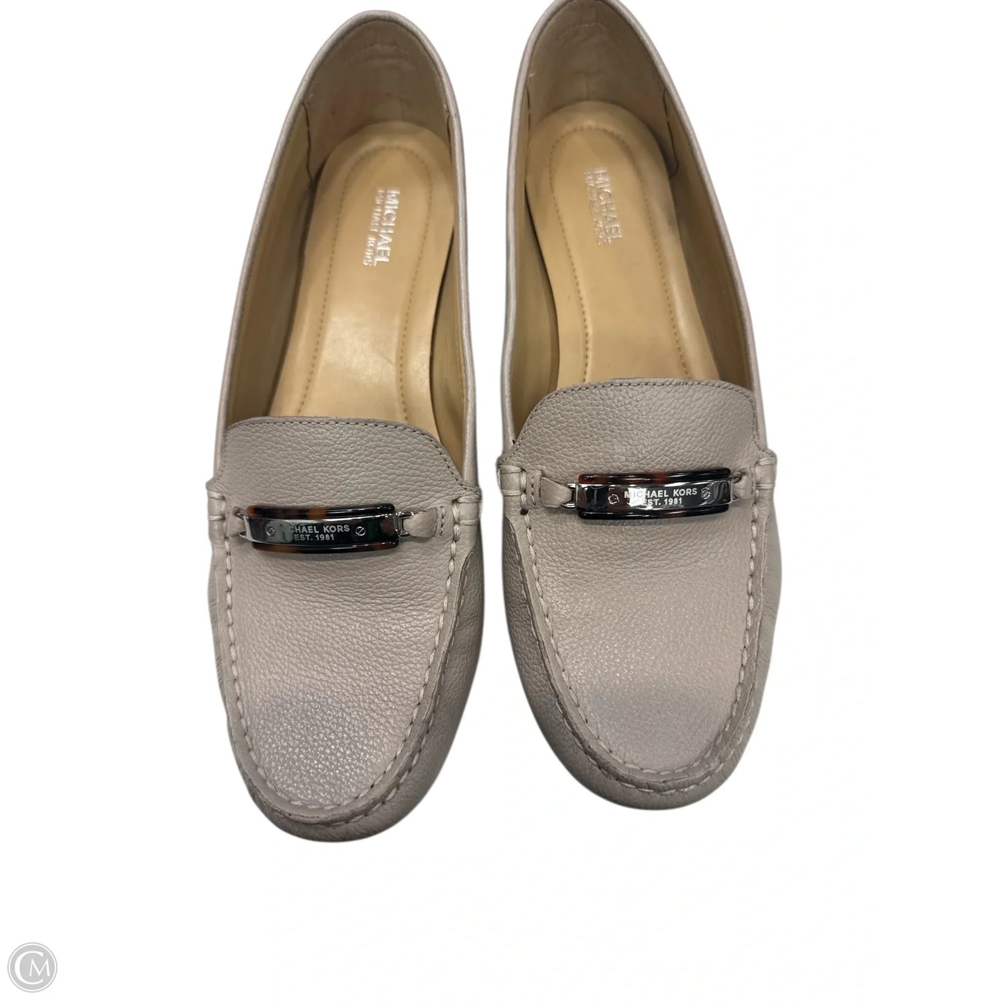 Shoes Flats By Michael By Michael Kors In Beige, Size: 8.5