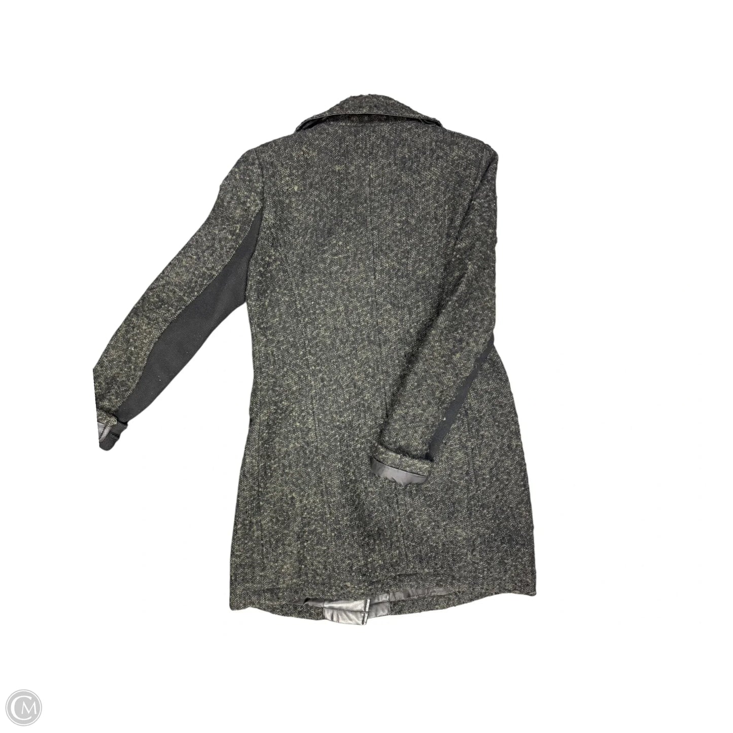 Coat Peacoat By Bcbgeneration In Black & Green, Size: S