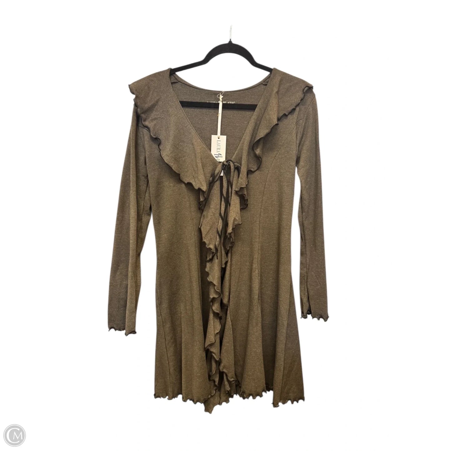 Cardigan By Clothes Mentor In Green, Size: S