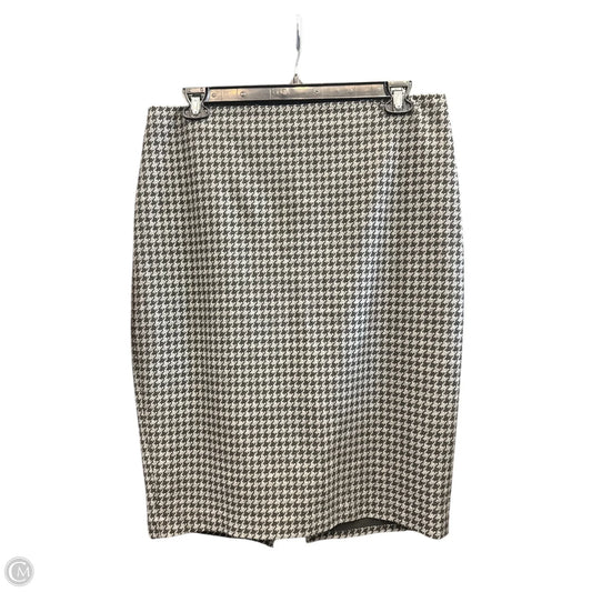 Skirt Maxi By Express In Black & Grey, Size: 16