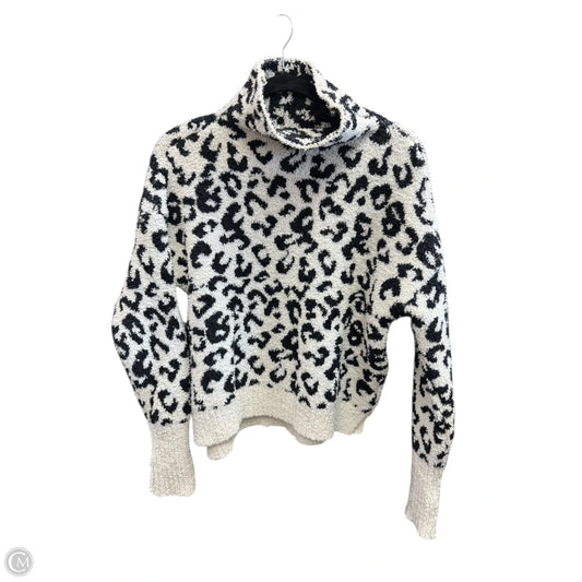Sweater Designer By Ugg In Animal Print, Size: S
