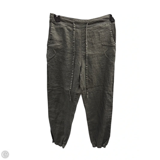 Pants Linen By Clothes Mentor In Green, Size: M