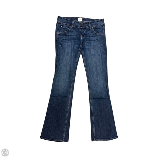 Jeans Flared By Hudson In Blue, Size: 8