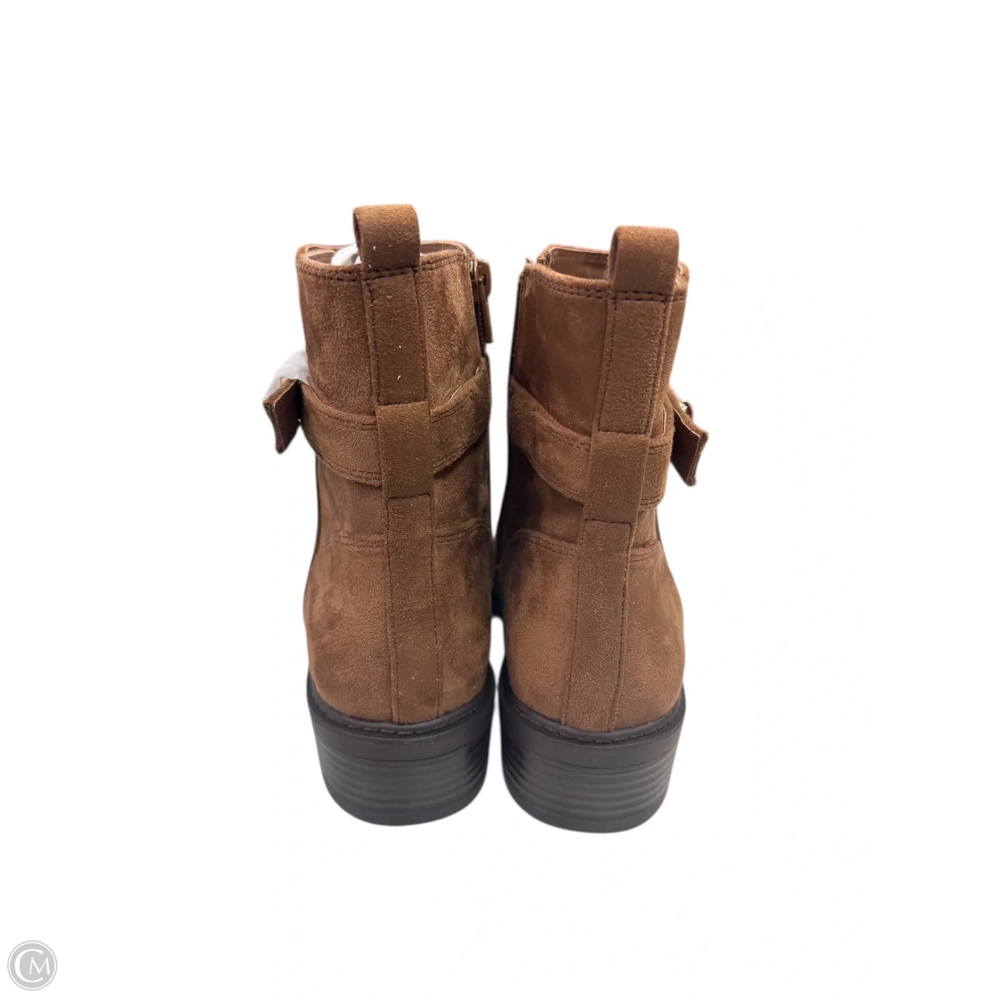 Boots Ankle Heels By Giani Bernini In Beige, Size: 7