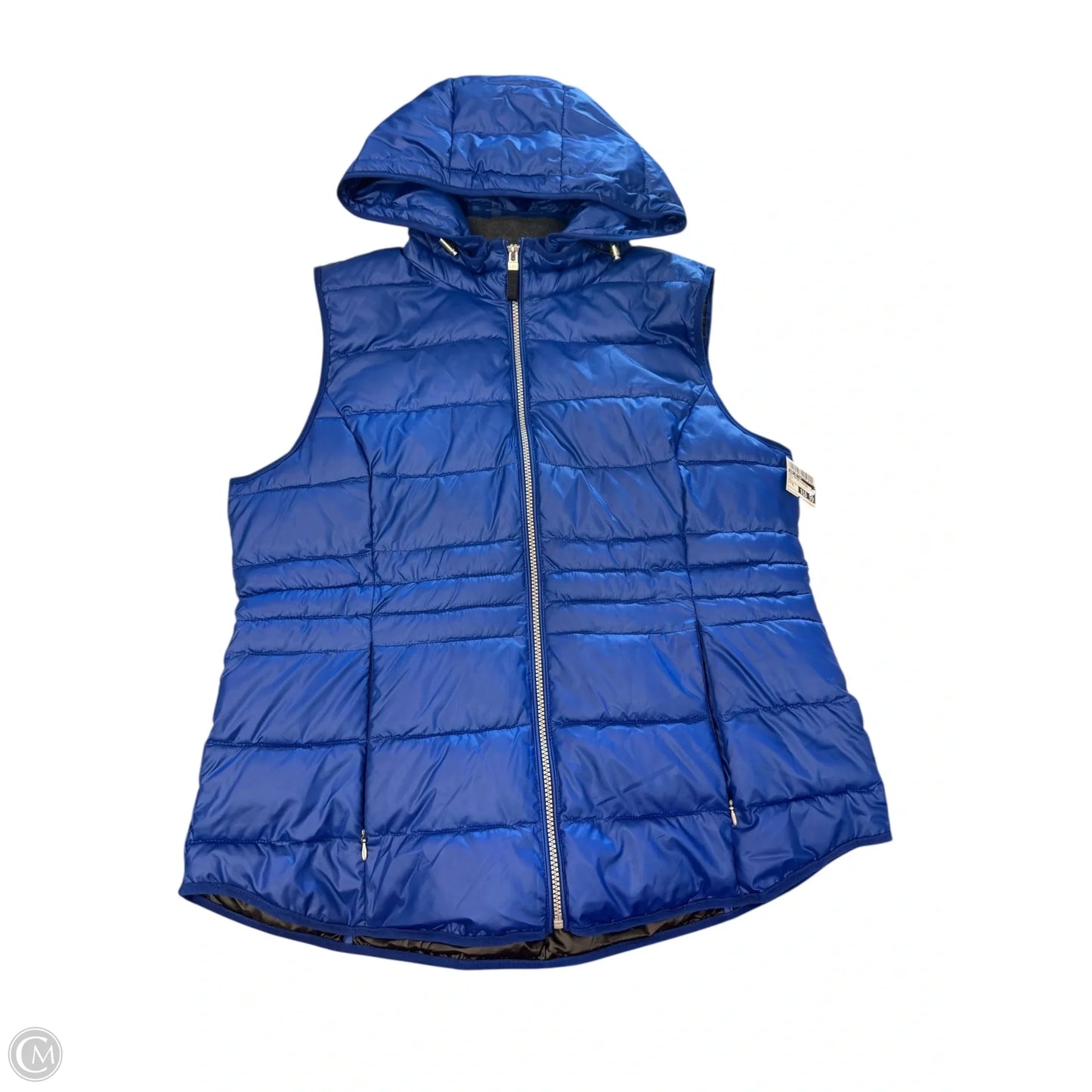 Vest Puffer & Quilted By Marc New York In Blue, Size: Xl