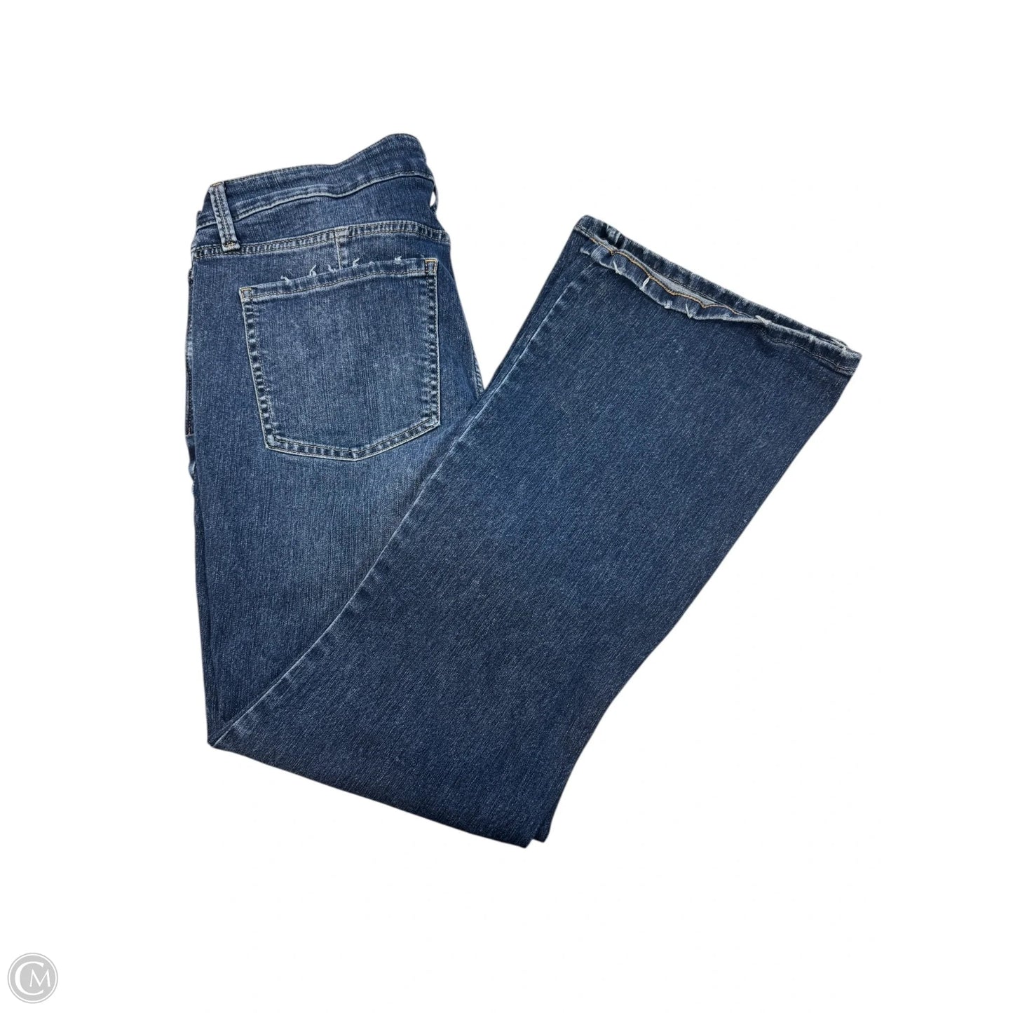 Jeans Flared By Everlane In Blue Denim, Size: 14