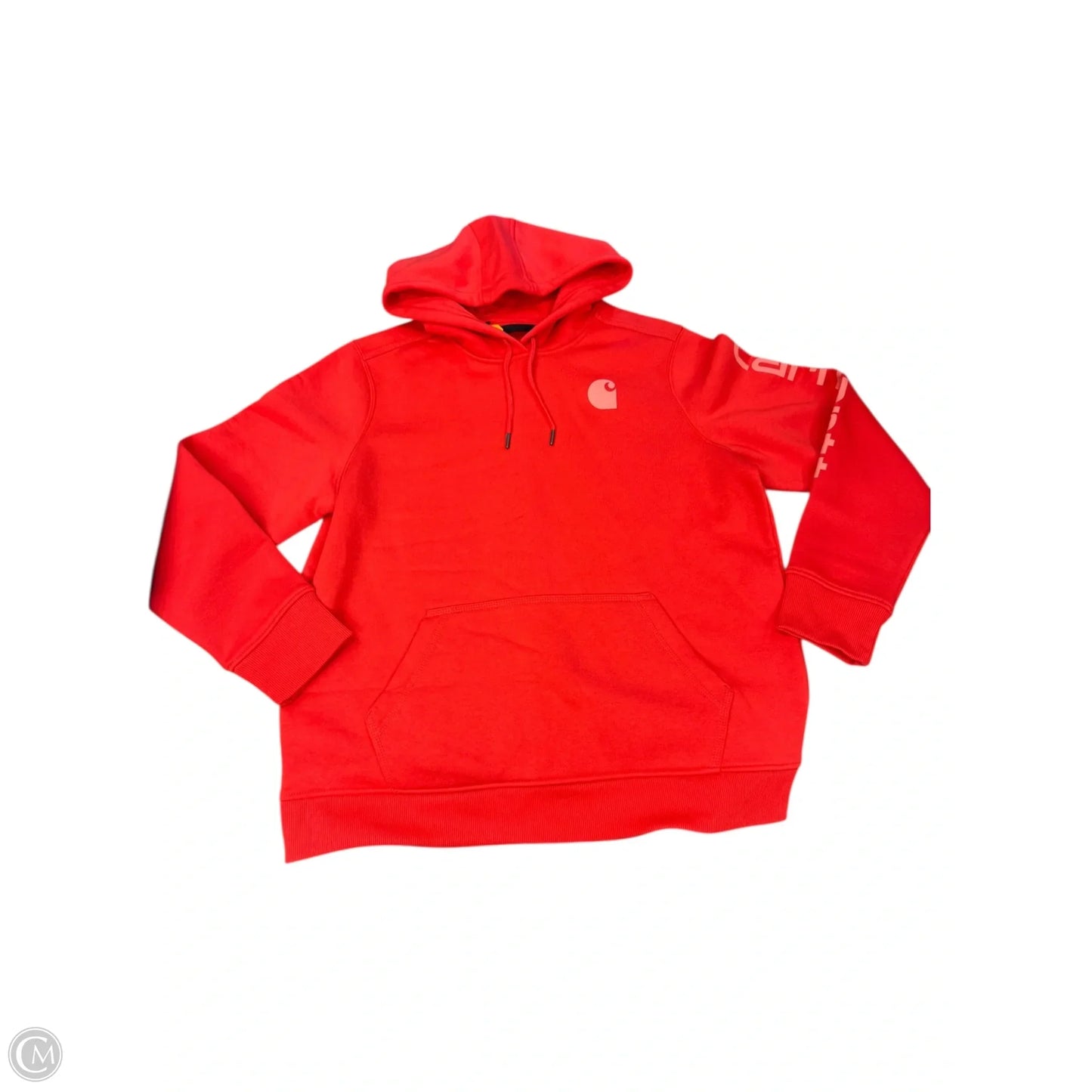 Sweatshirt Hoodie By Carhartt In Red, Size: 1x