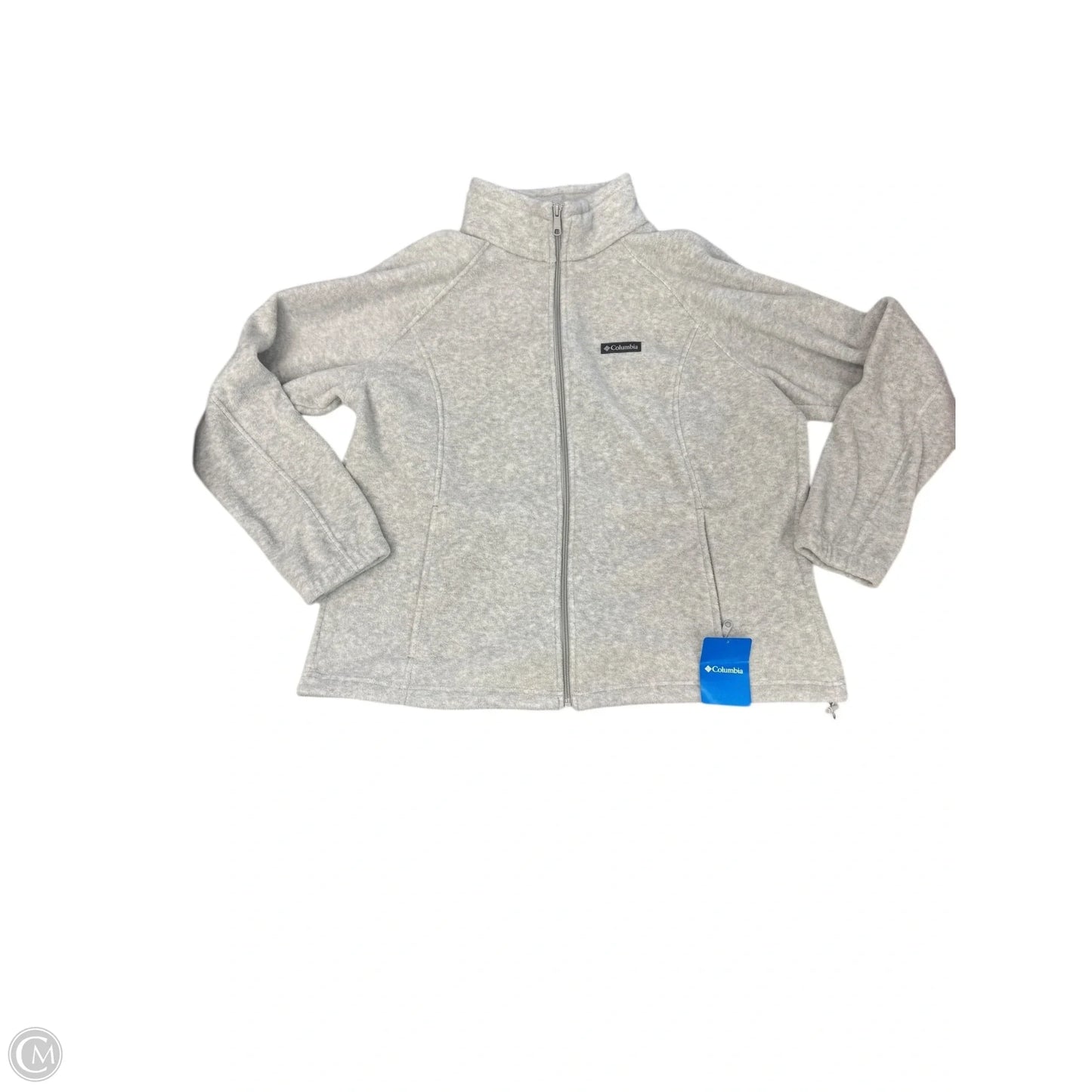 Sweatshirt Collar By Columbia In Grey, Size: 2x