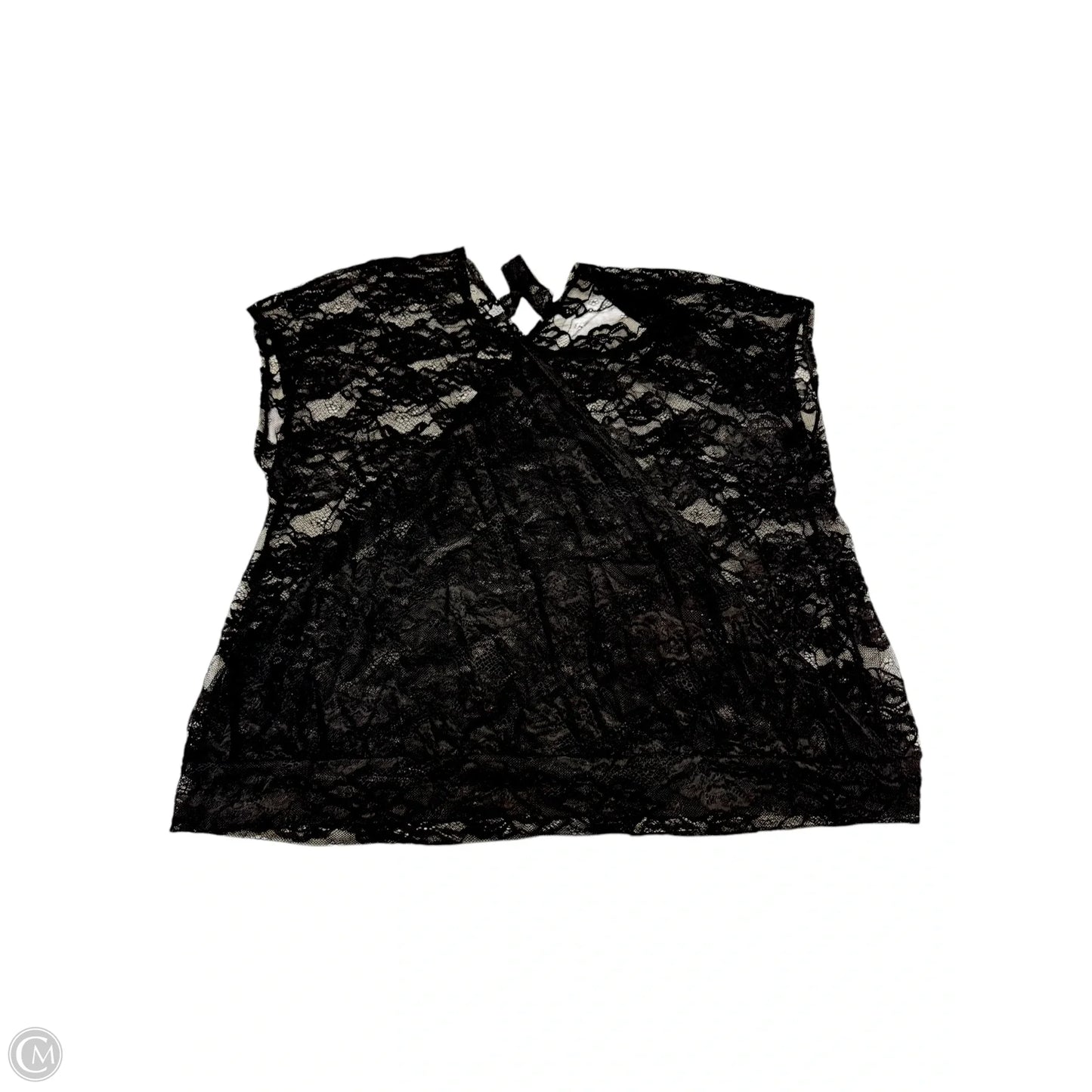 Top Short Sleeve By Torrid In Black, Size: 3x